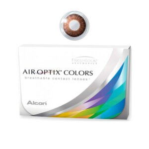 Lentes de Contacto Air Optix Colors Café+ Solución Starlens 120mL